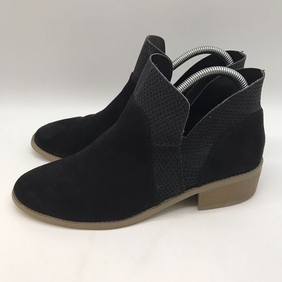 Black Ankle Boots - Picture 1 of 10